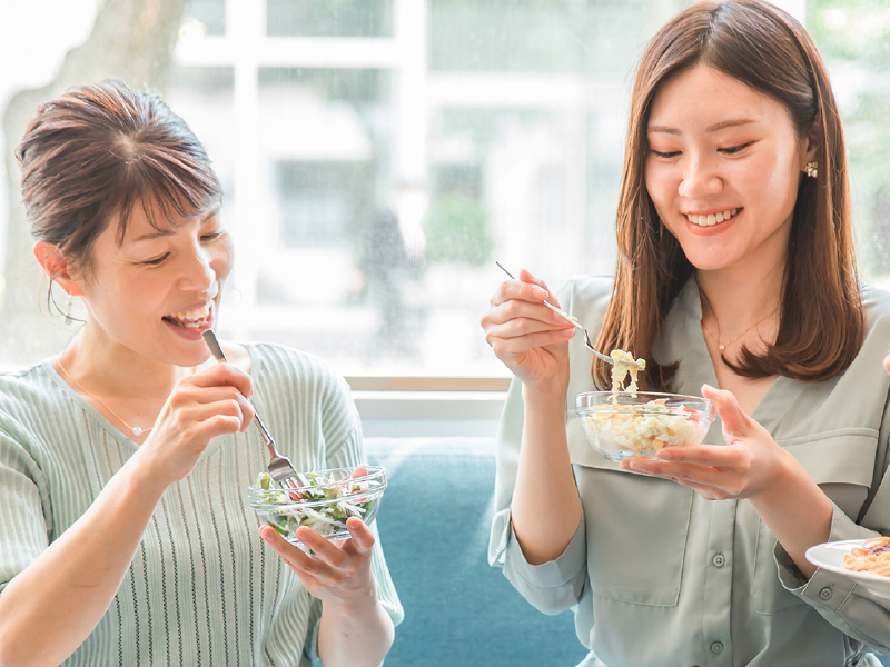 ランチ会に